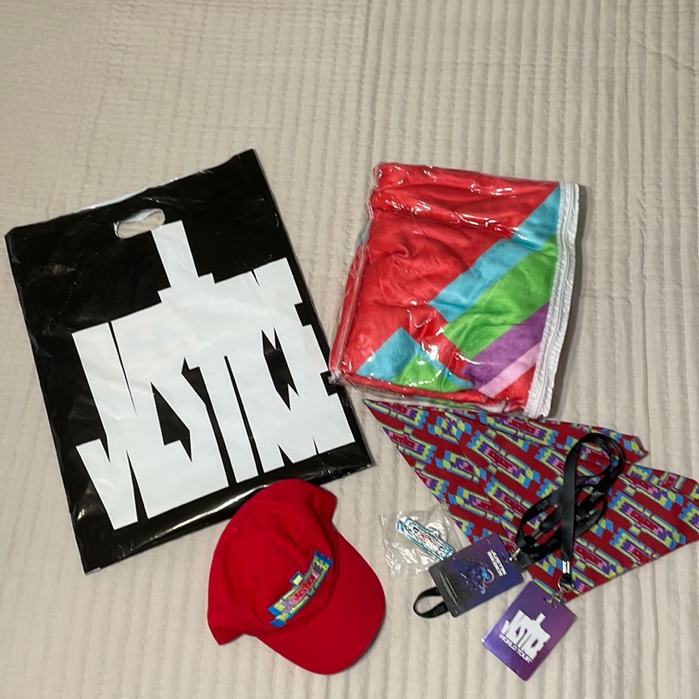 Justin Bieber Justice Tour VIP Merch
